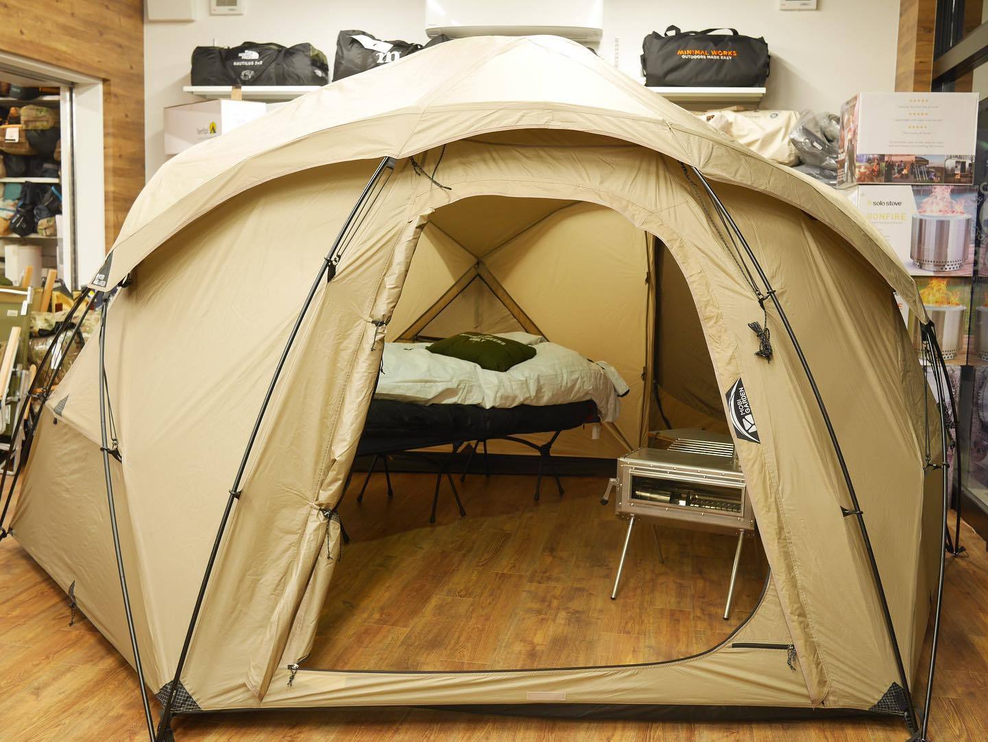 MOBI GARDENの新型ドームテントをご紹介◎ | 神戸市西区のキャンプ専門 